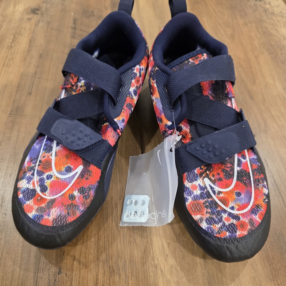 NEW Nike Womens SuperRep Cycle Shoes DH3395-400 2 NN Indoor Spray Paint Cycling - Picture 6 of 7